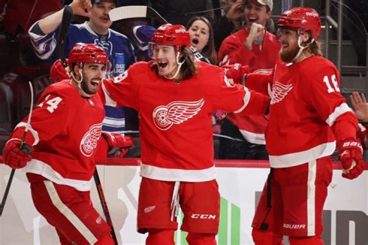 Detroit Red Wings Triumph Over Vegas Golden Knights: A Celebration of Youth and Strategy