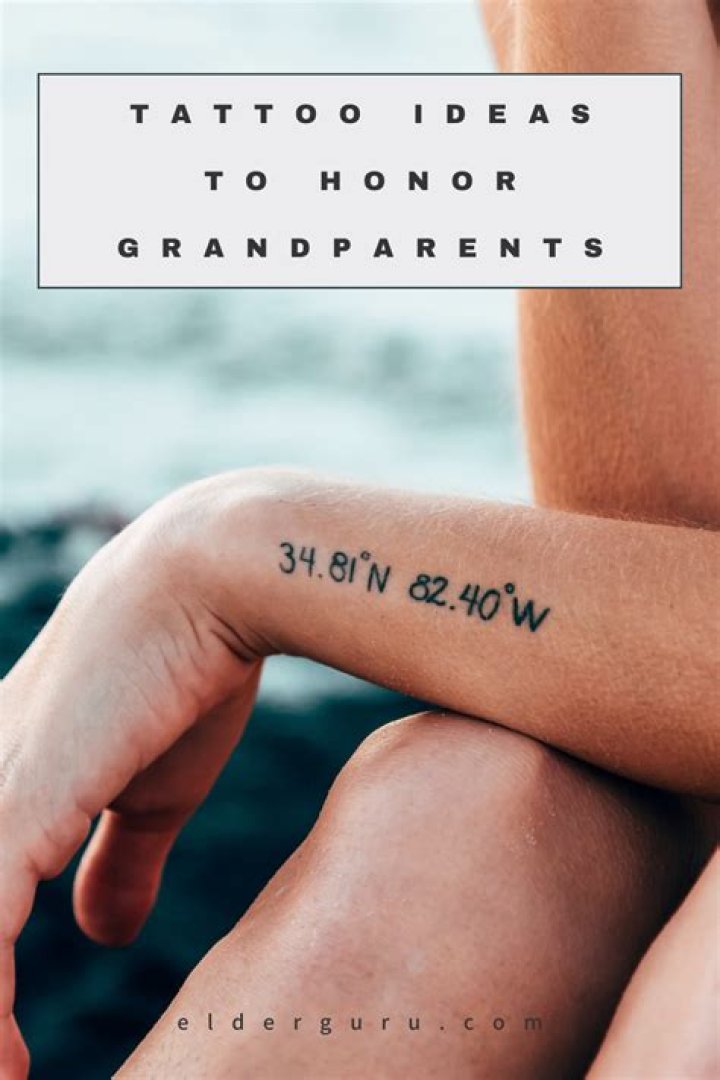 Grandparent Memorial Tattoos: Honoring Their Legacy Through Art