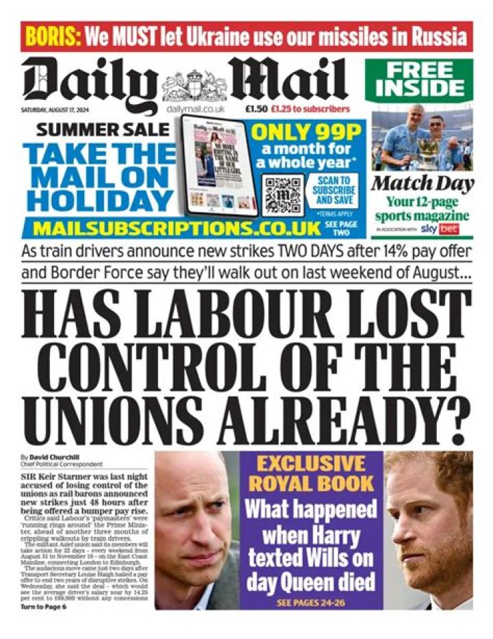 Read the Latest from UK Daily Mail US